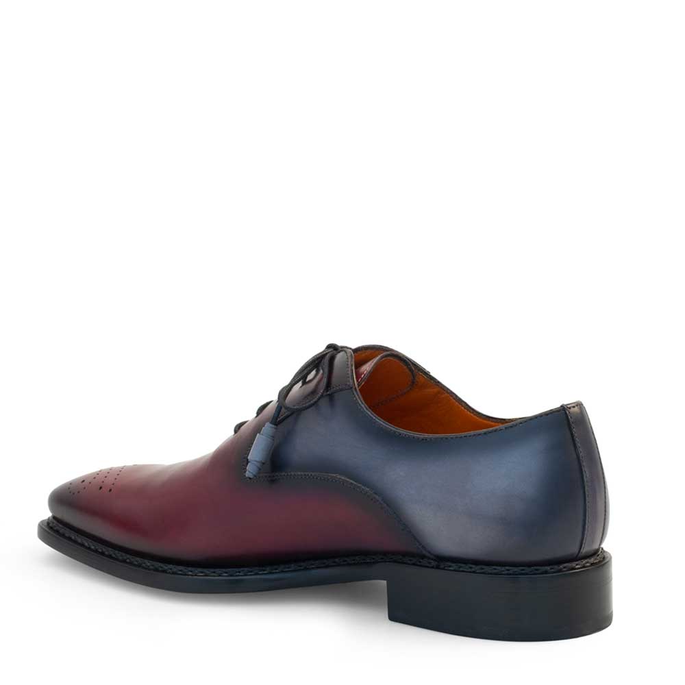 Two-Tone Plain Toe Lace Up