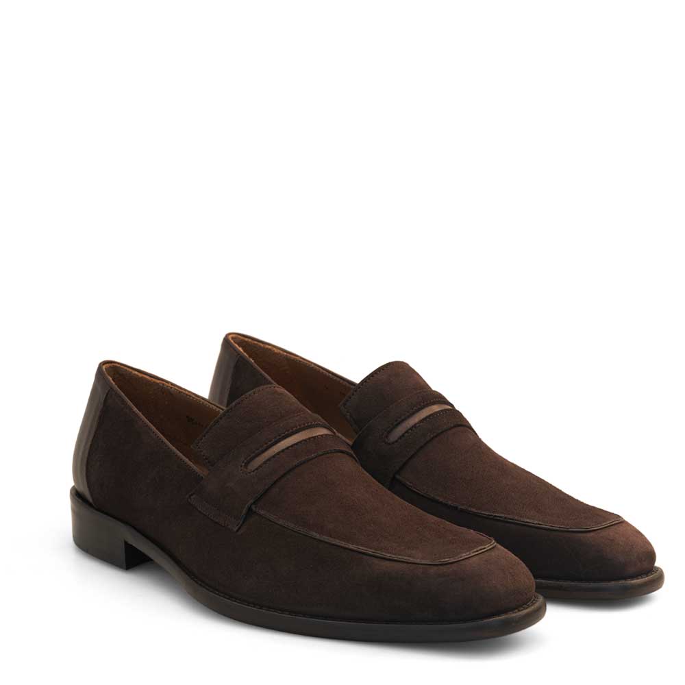 Suede Penny Loafer