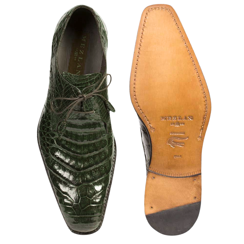 Crocodile Lace Up
