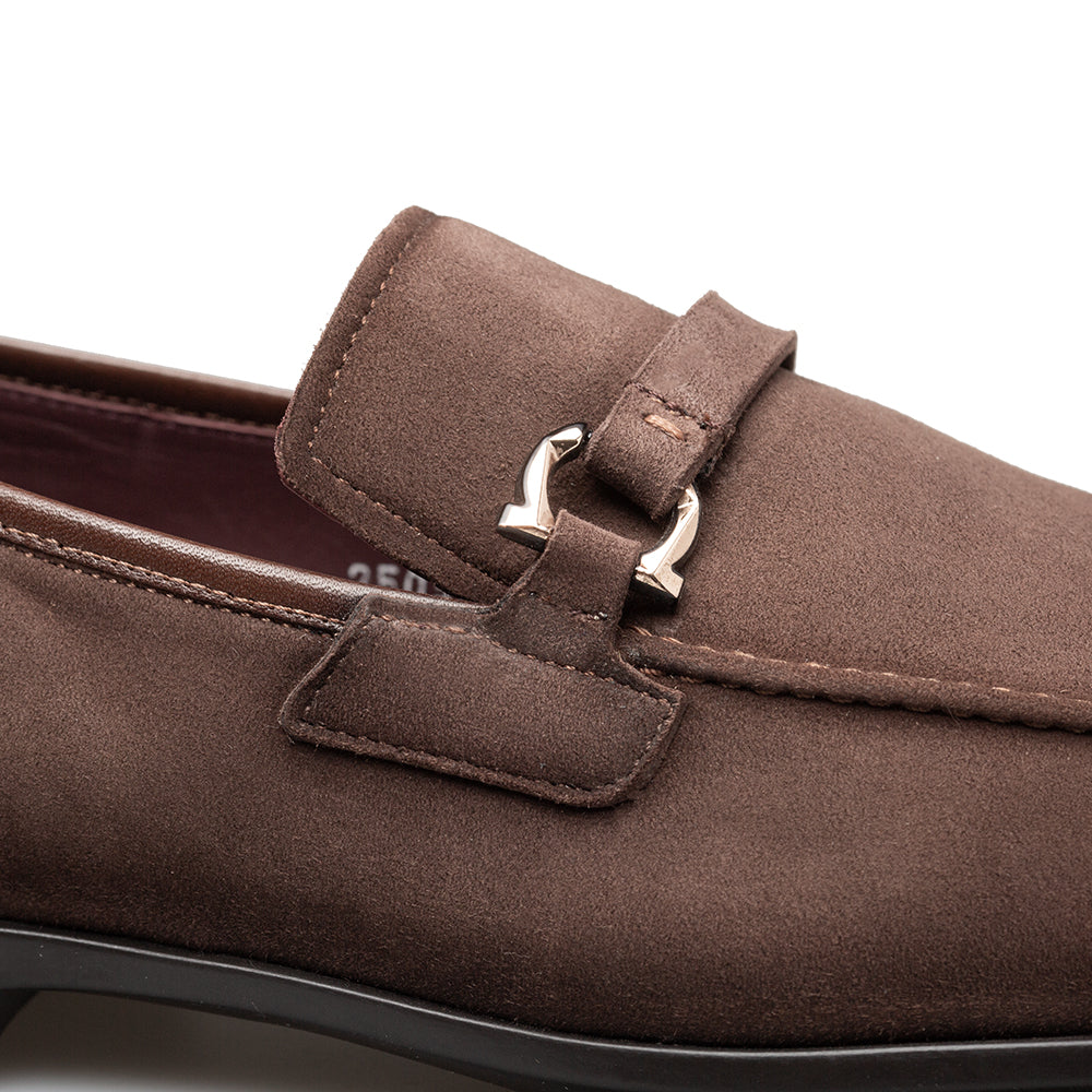 Suede Horsebit Loafer