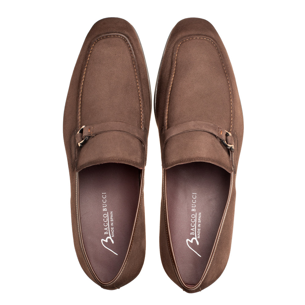 Suede Horsebit Loafer