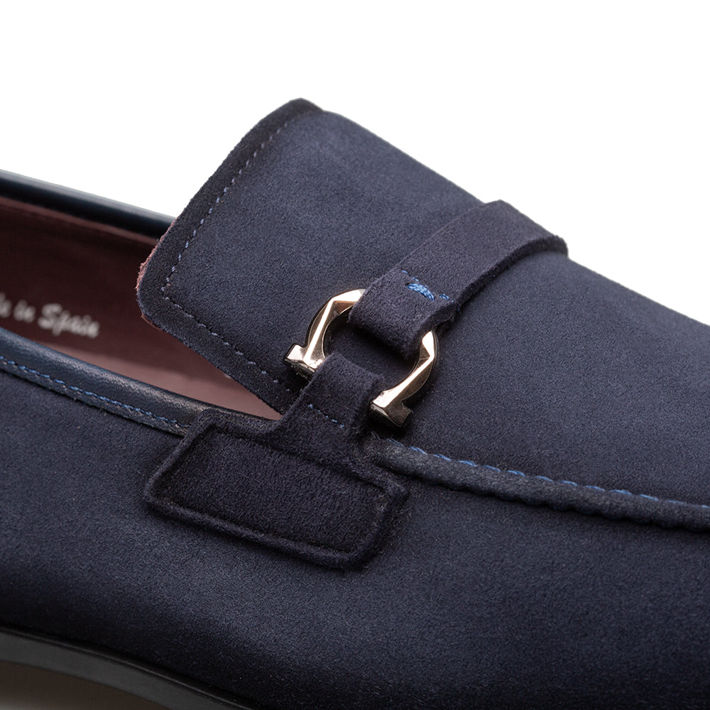 Suede Horsebit Loafer