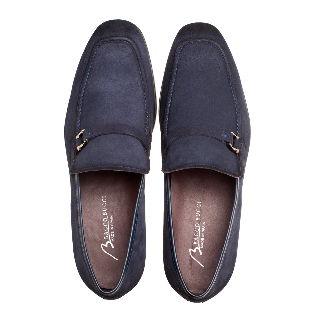 Suede Horsebit Loafer