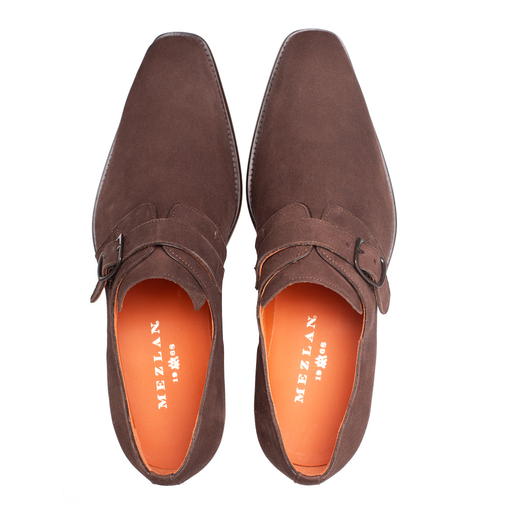 Suede Monk Strap