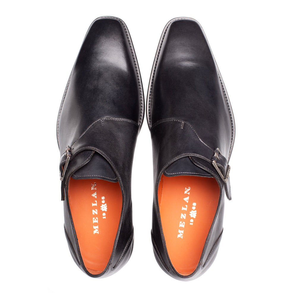 Patina Calf Monk Strap