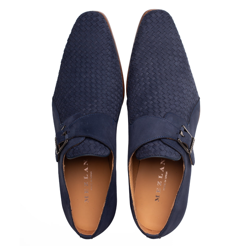 Ayllon Woven Suede Monk Strap