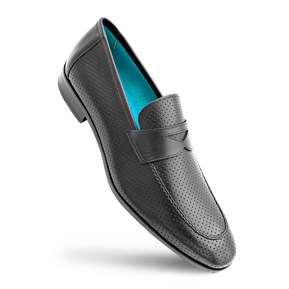 Cueva Perforated Calf Penny
