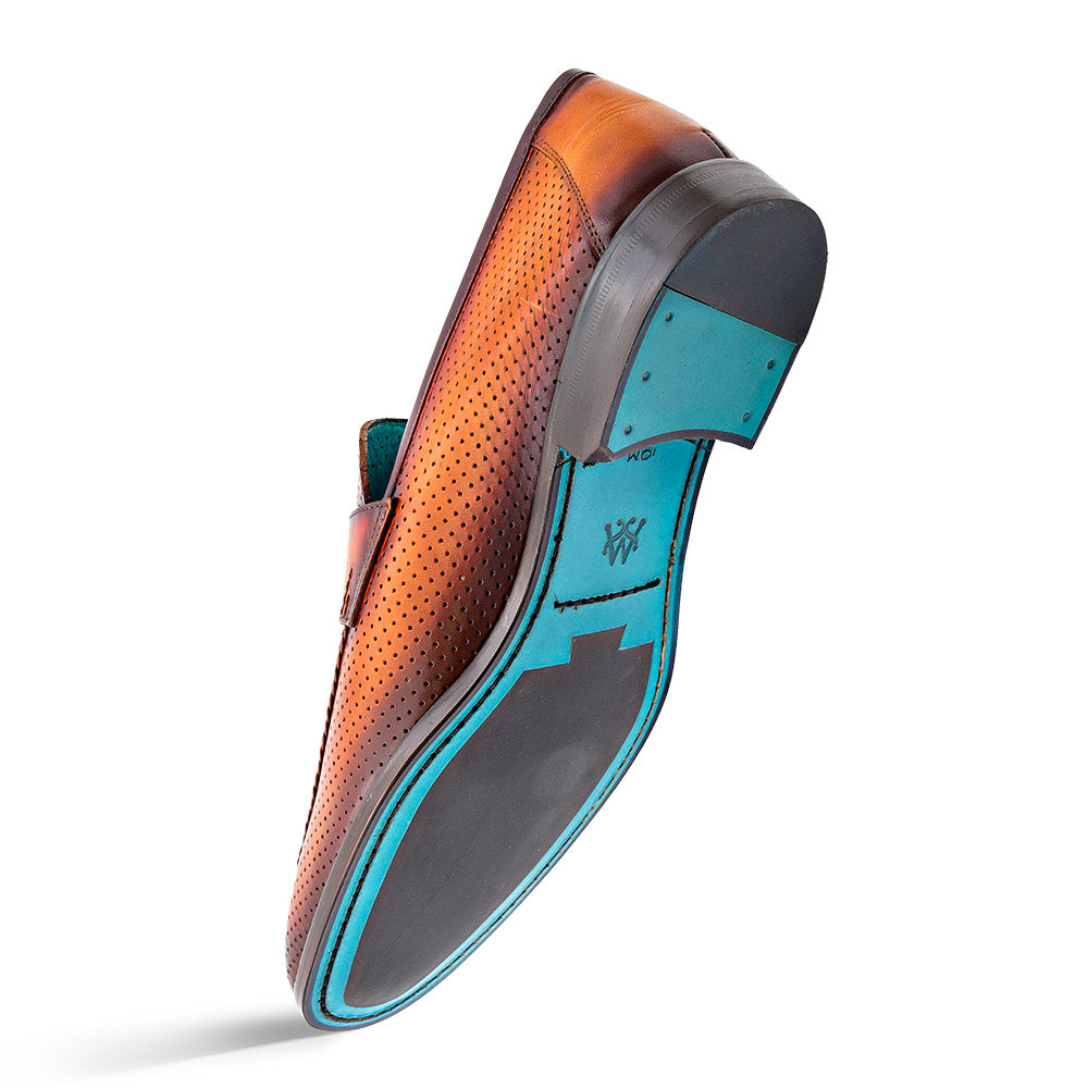 Cueva Perforated Calf Penny