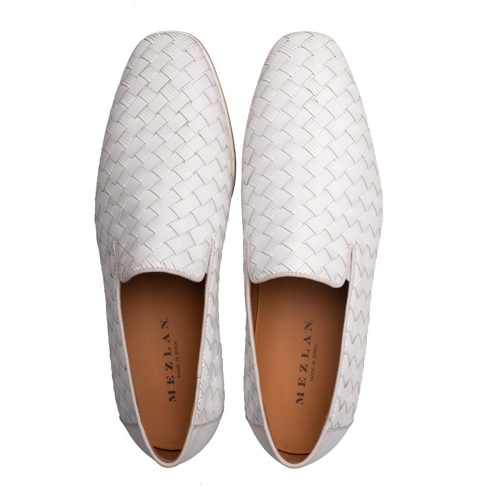 Woven Calf Venetian Slip On