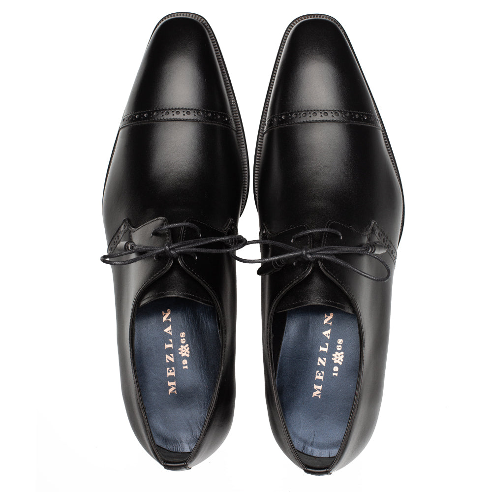 2-Eyelet Cap Toe Derby
