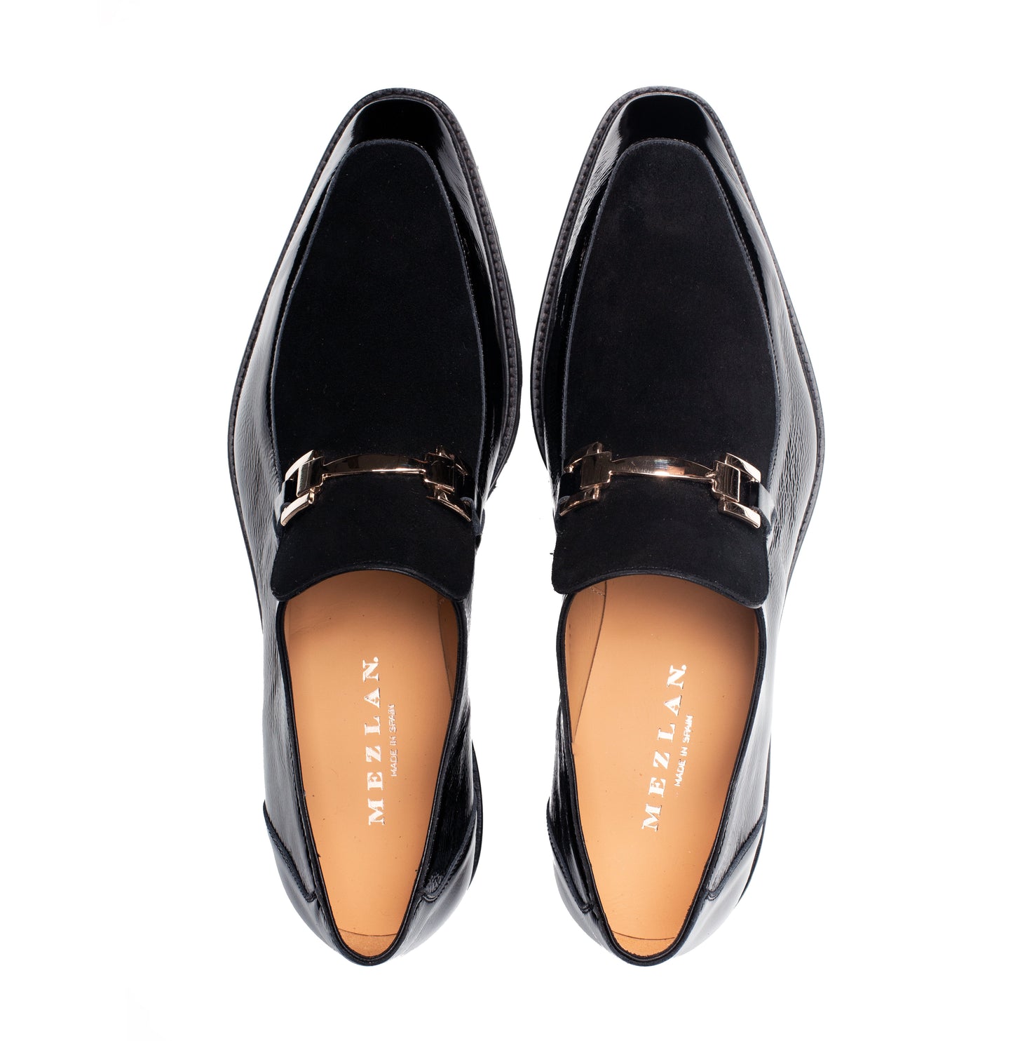 Valone Hi-Shine/Suede Lug Slip On