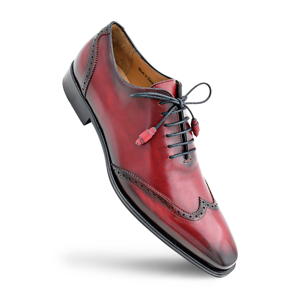 Patina Calf Wing Tip Oxford