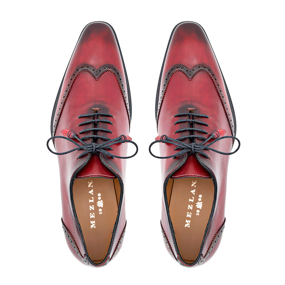 Patina Calf Wing Tip Oxford