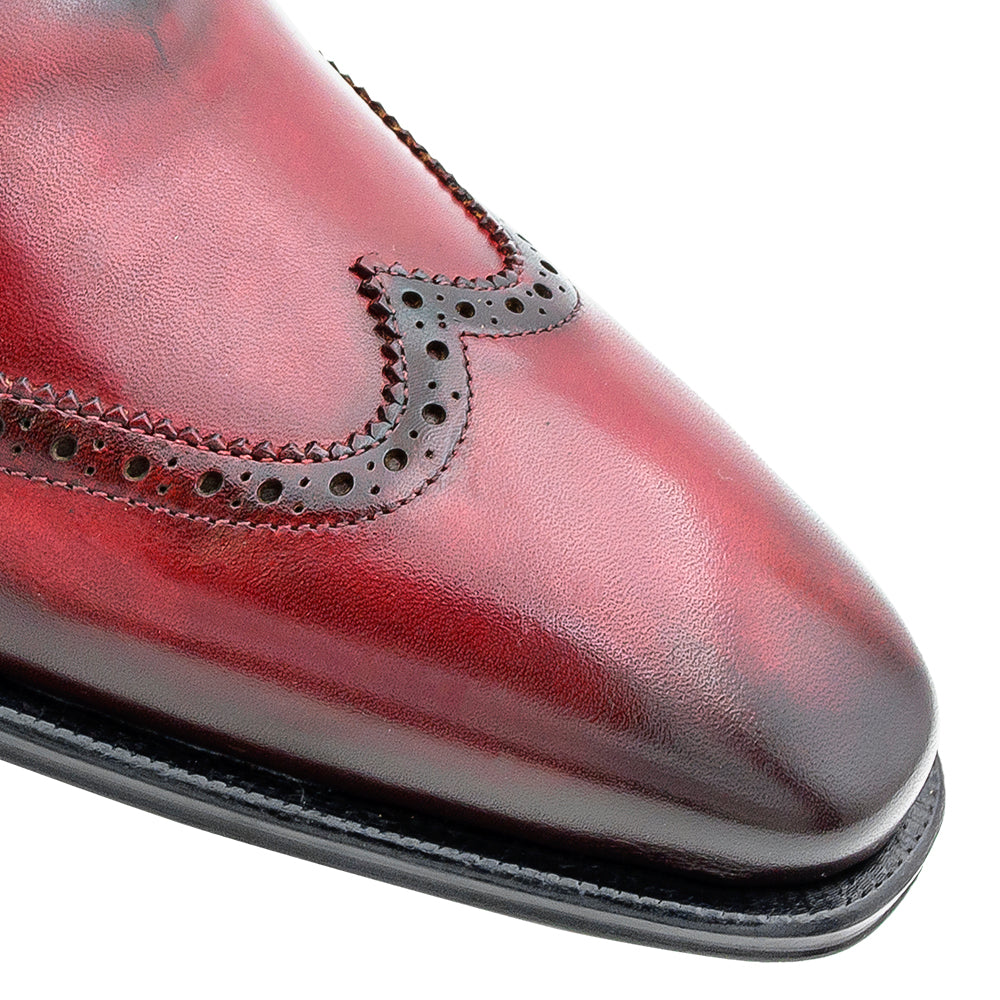 Patina Calf Wing Tip Oxford