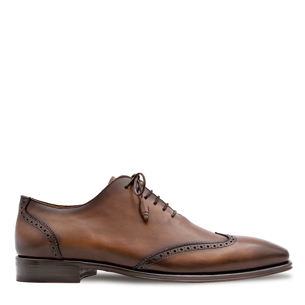 Patina Calf Wing Tip Oxford