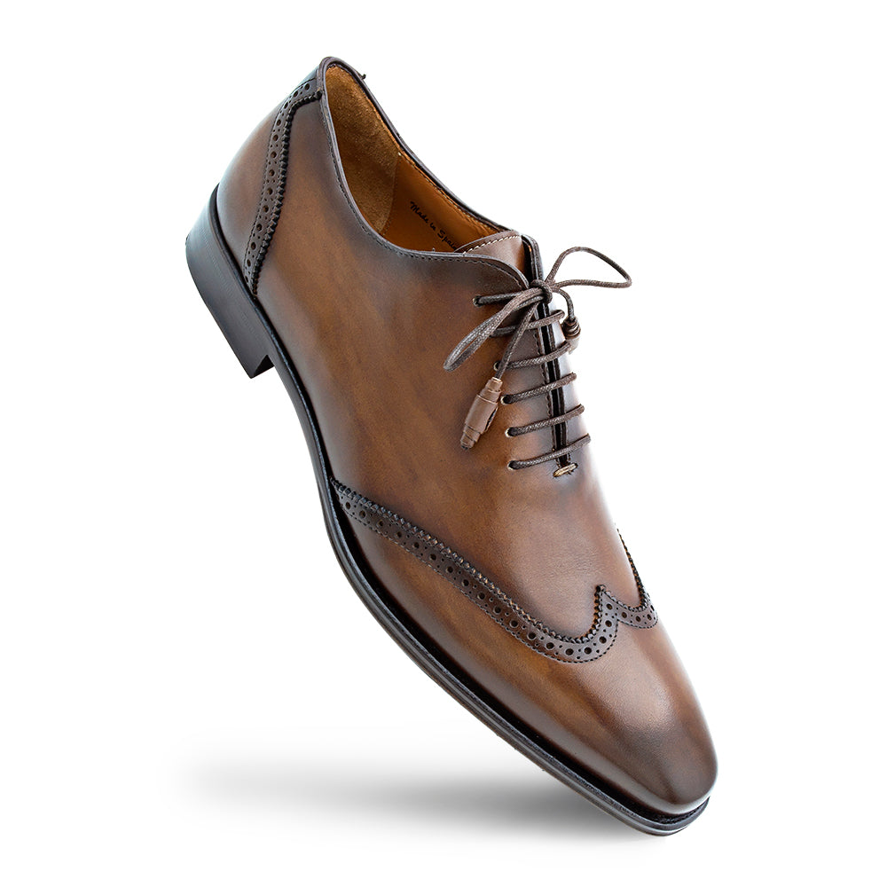 Patina Calf Wing Tip Oxford