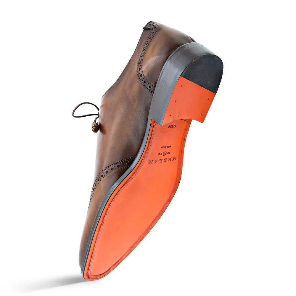 Patina Calf Wing Tip Oxford