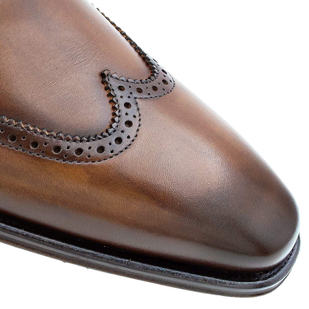 Patina Calf Wing Tip Oxford