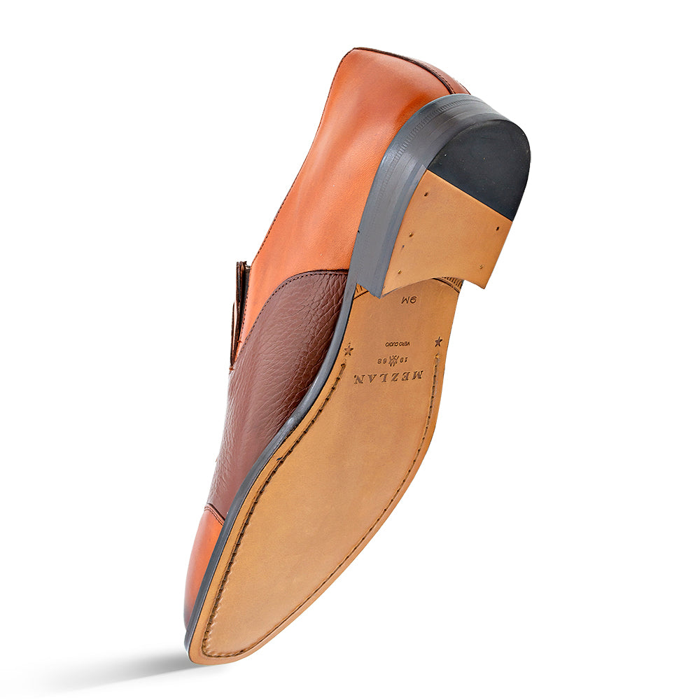 Textured Calf Tasseled Slip on