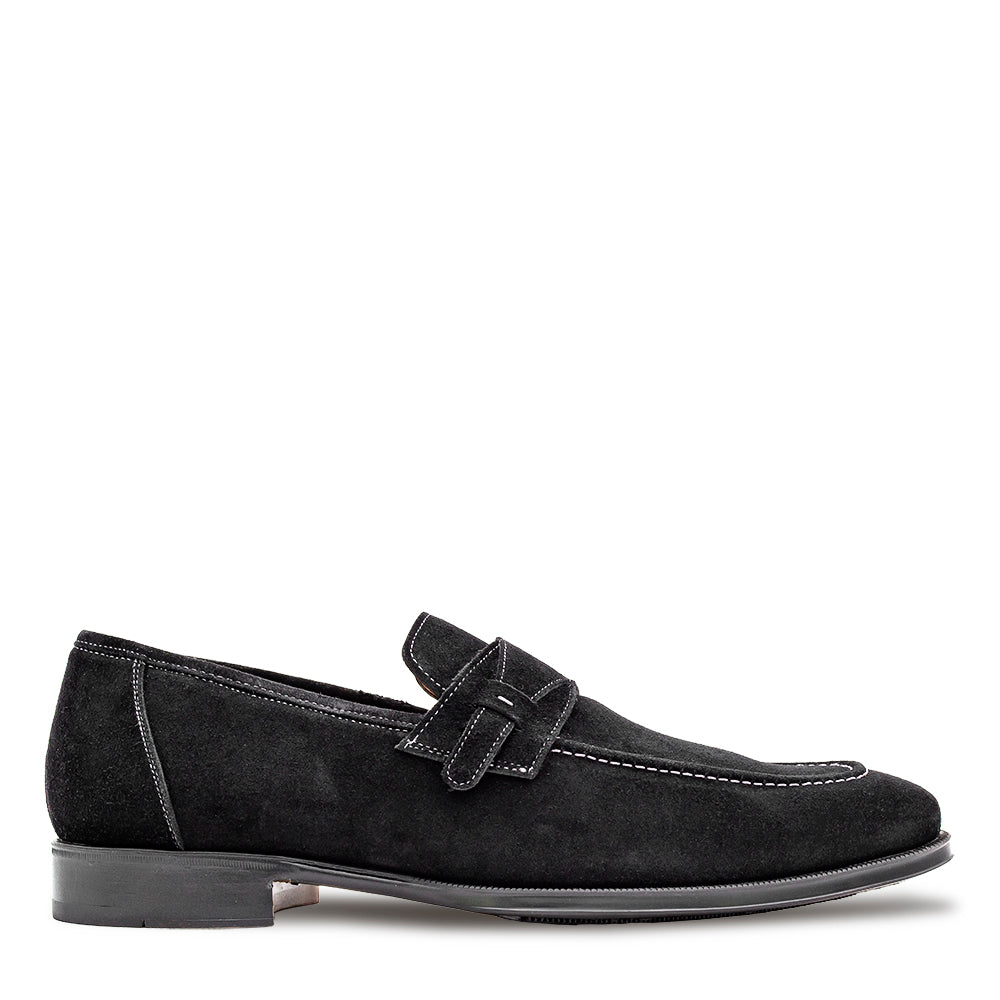 Suede Side Strap Loafer