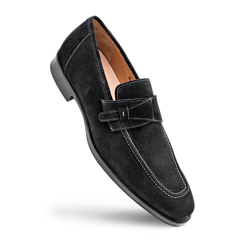 Suede Side Strap Loafer