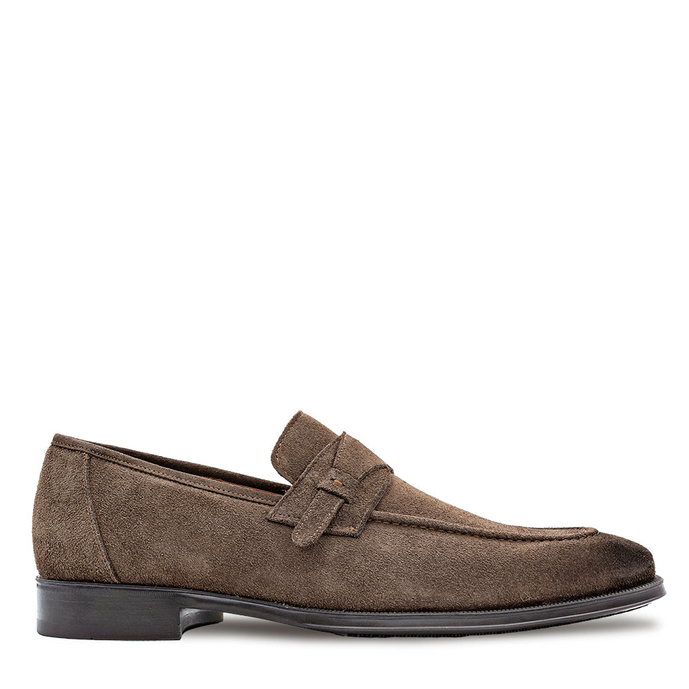 Suede Side Strap Loafer