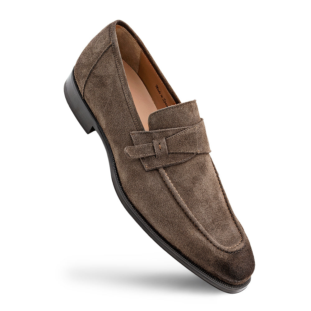 Suede Side Strap Loafer