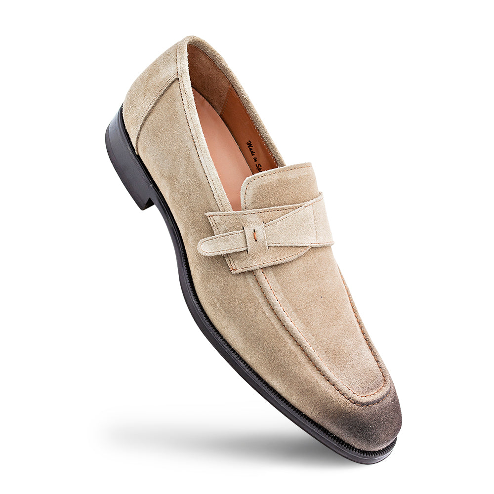 Suede Side Strap Loafer