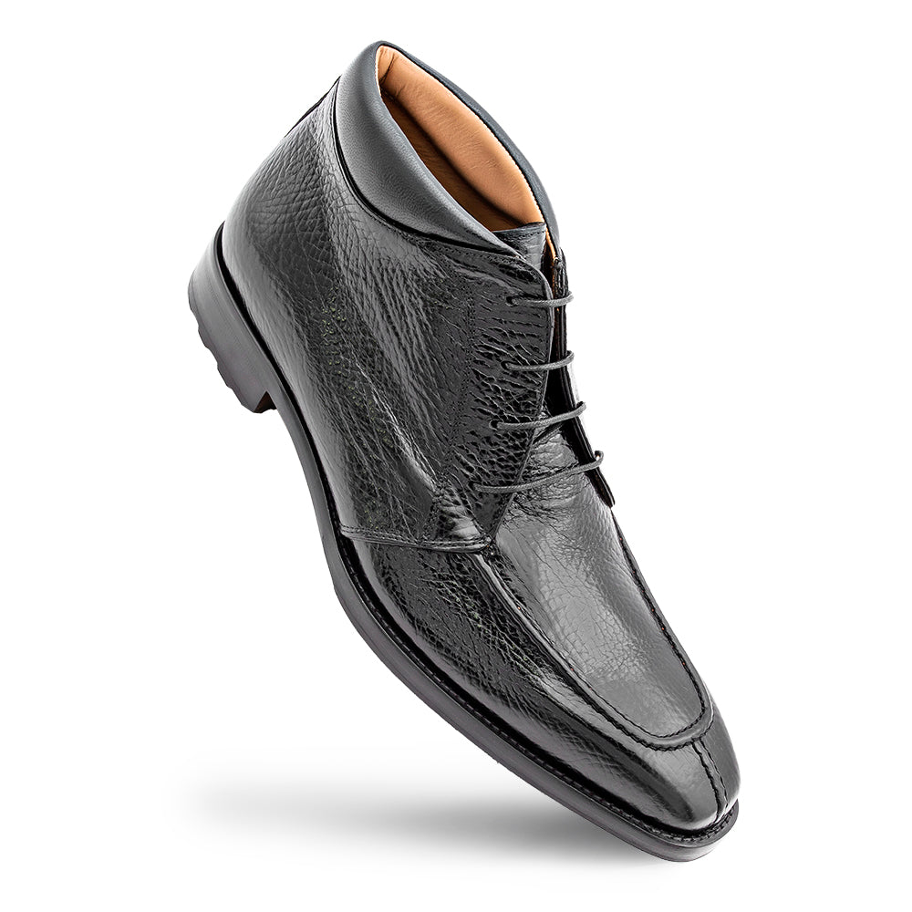 Pebbled Calf Demi Boot Derby