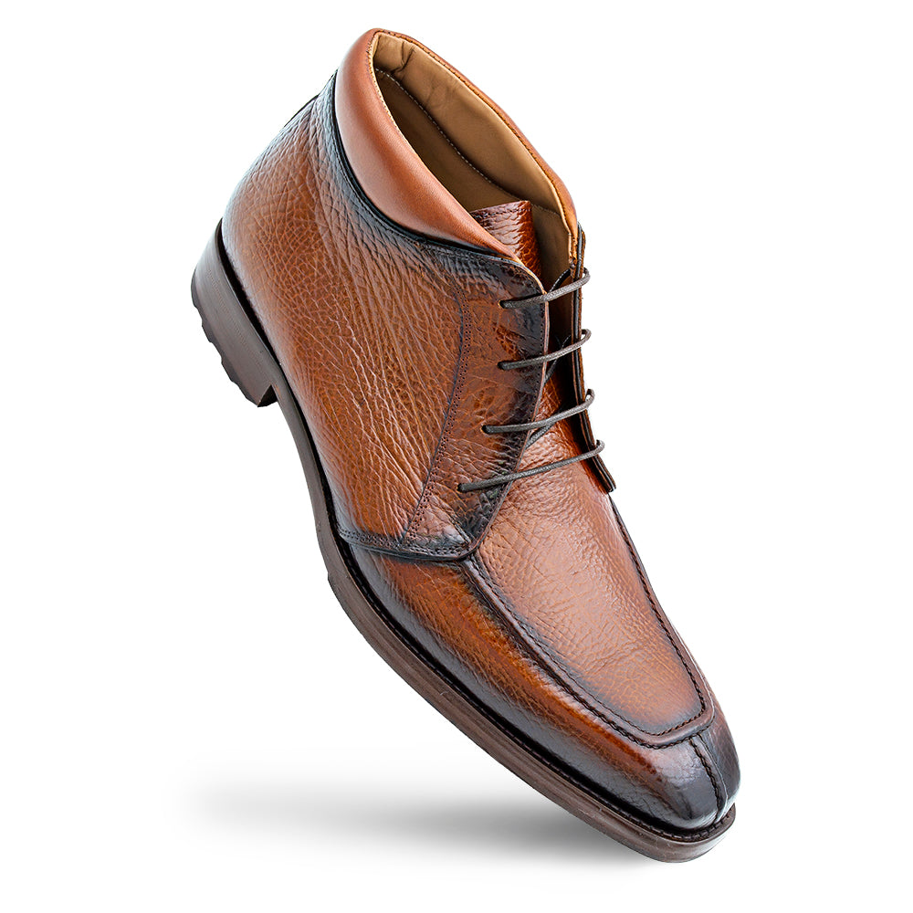 Pebbled Calf Demi Boot Derby