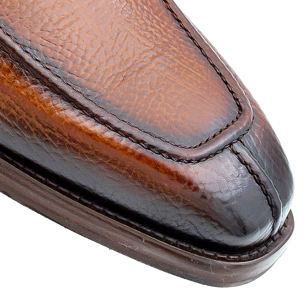 Pebbled Calf Demi Boot Derby