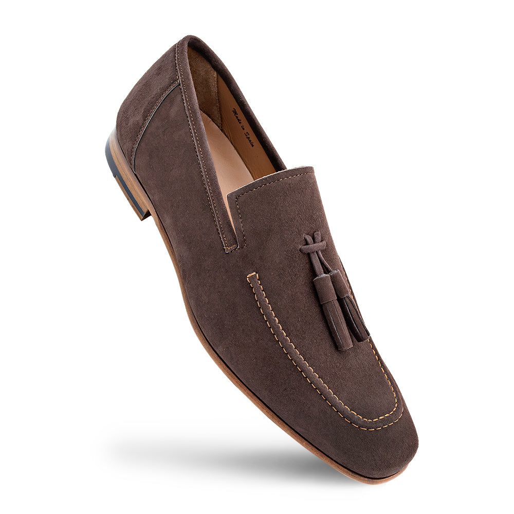 Suede Tassel Loafer