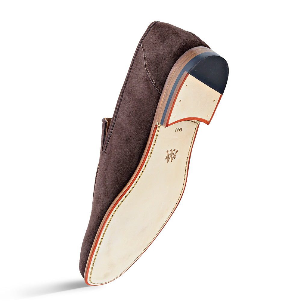 Suede Tassel Loafer