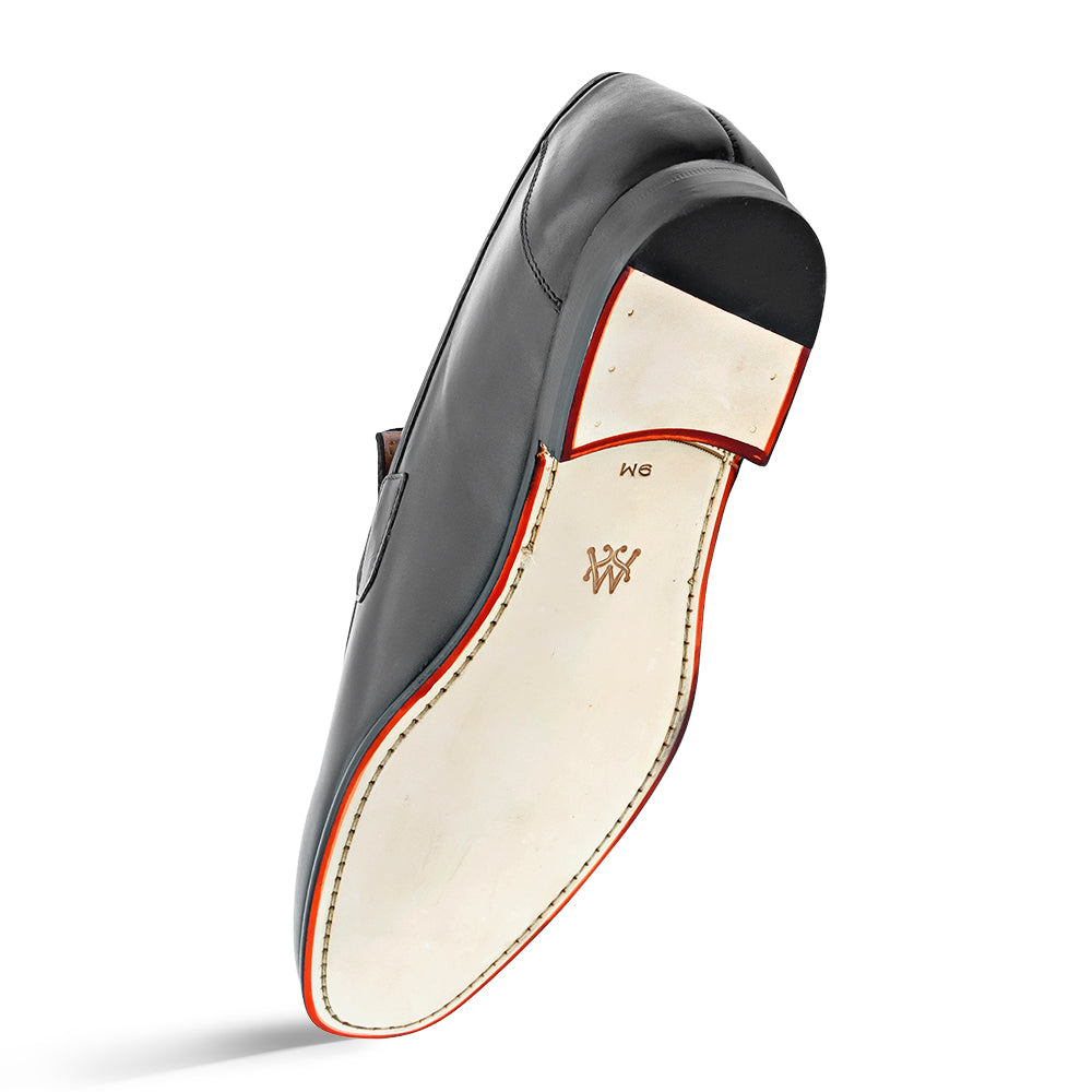 Patina Calf Ornament Slip On