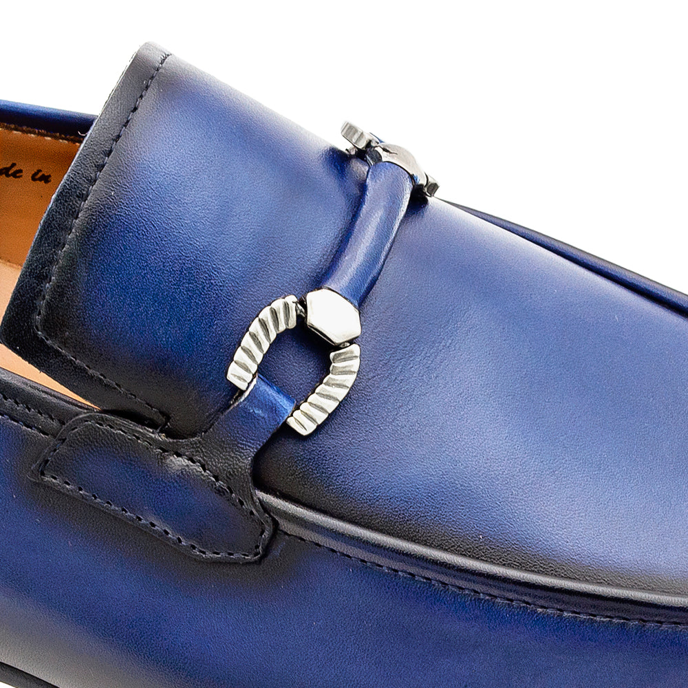 Patina Calf Ornament Slip On
