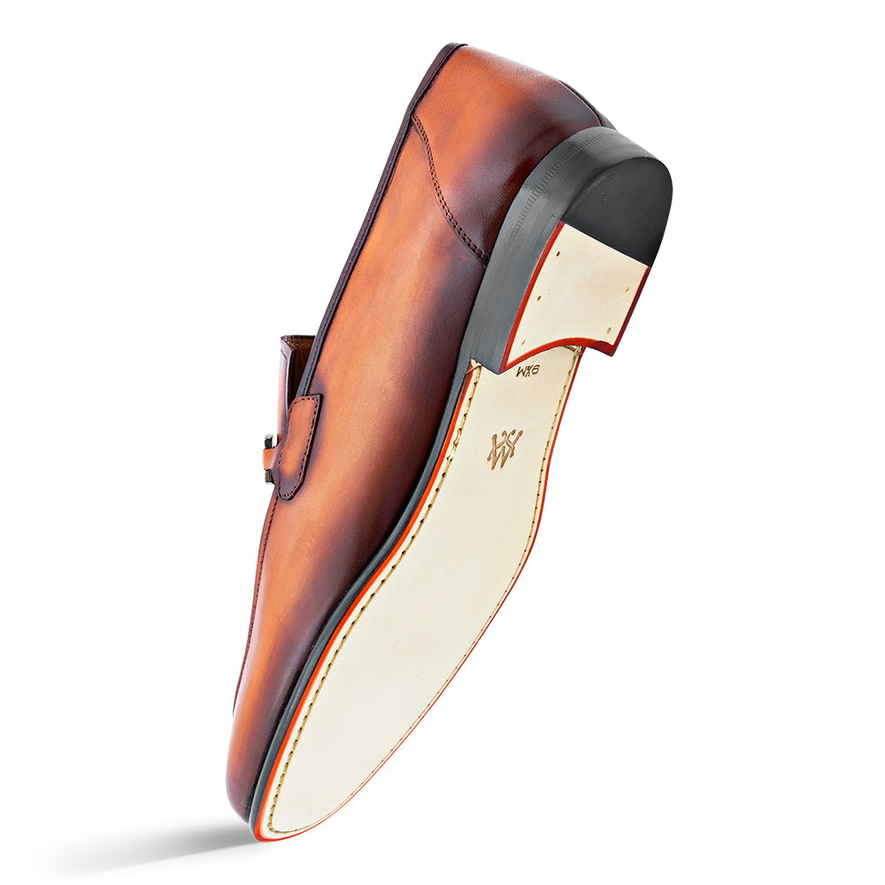 Patina Calf Ornament Slip On