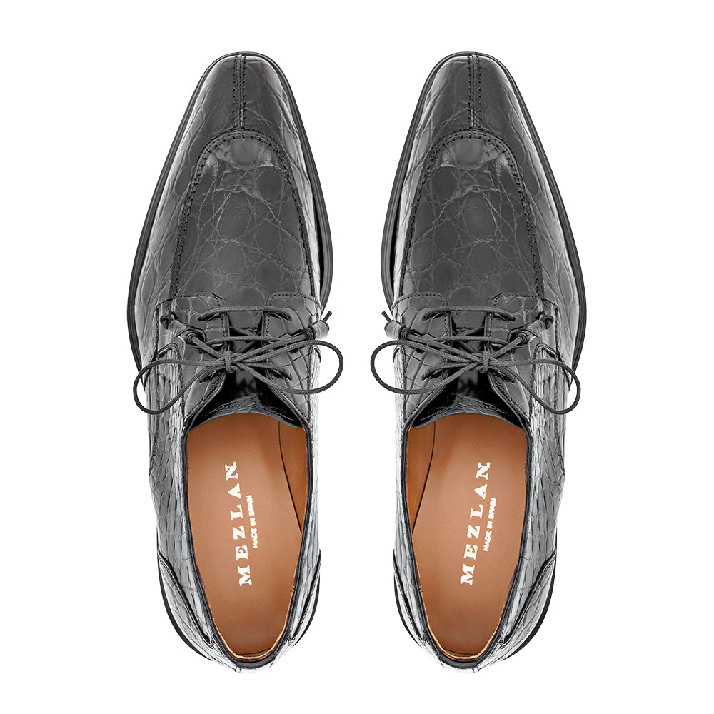 Crocodile Split Toe Lace Up