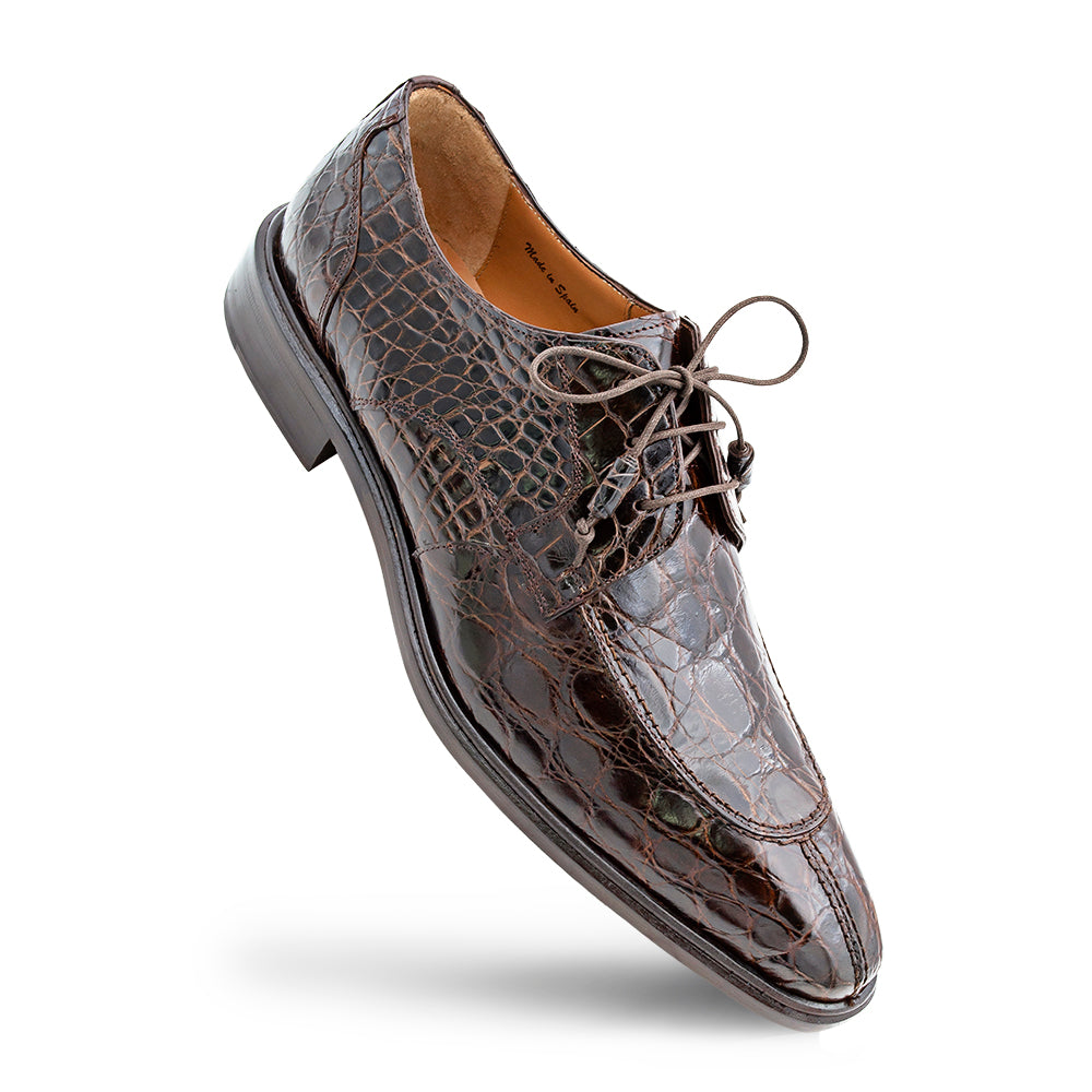 Crocodile Split Toe Lace Up