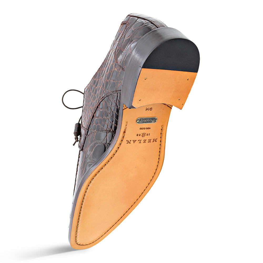 Crocodile Split Toe Lace Up