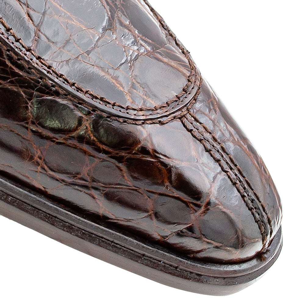 Crocodile Split Toe Lace Up