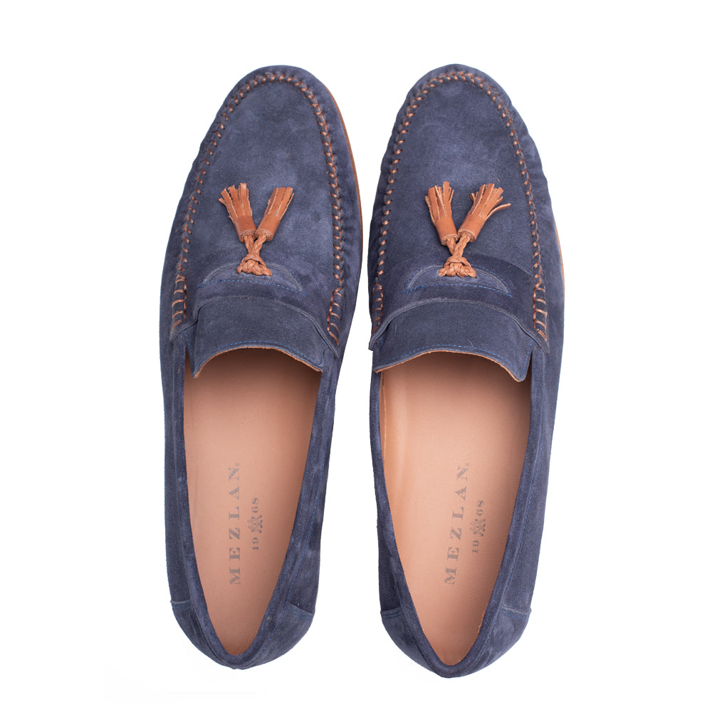 Suede Tassel Moccasin