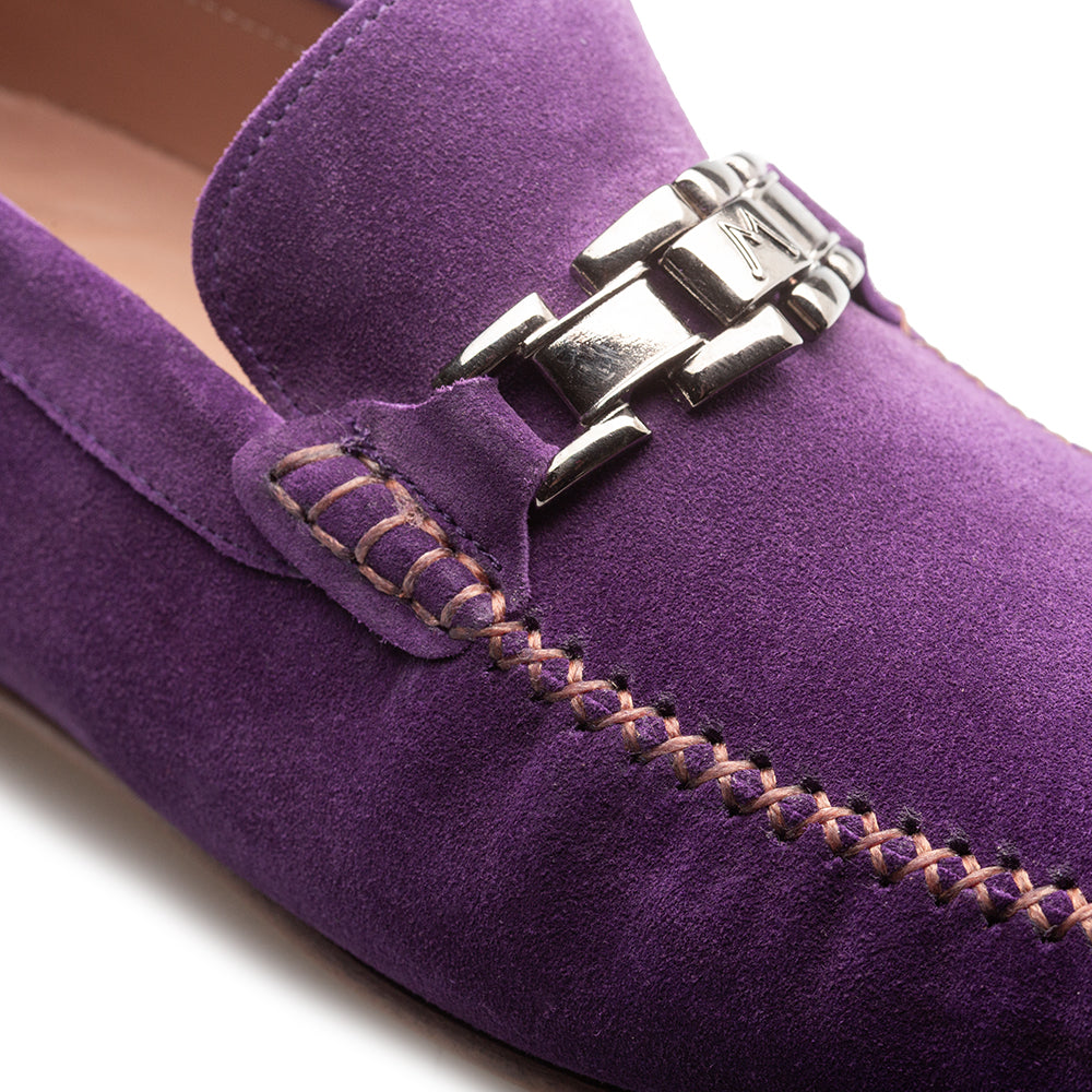 Suede Ornament Moccasin