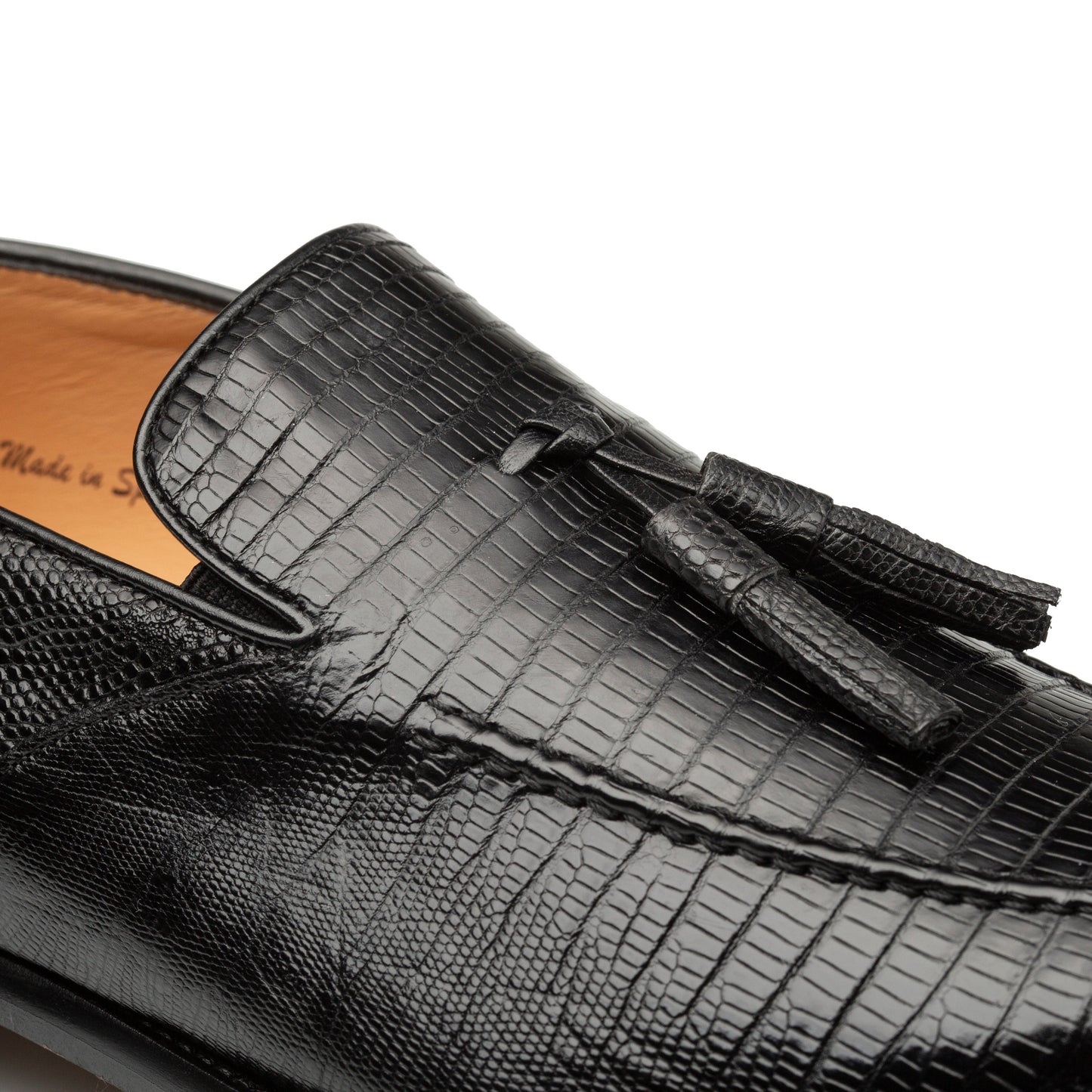 Lizard Tassel Loafer