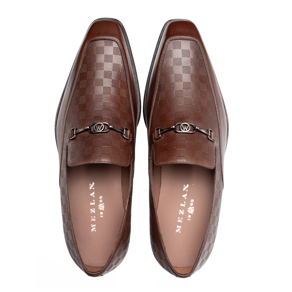 Embossed Calf Ornament Loafer