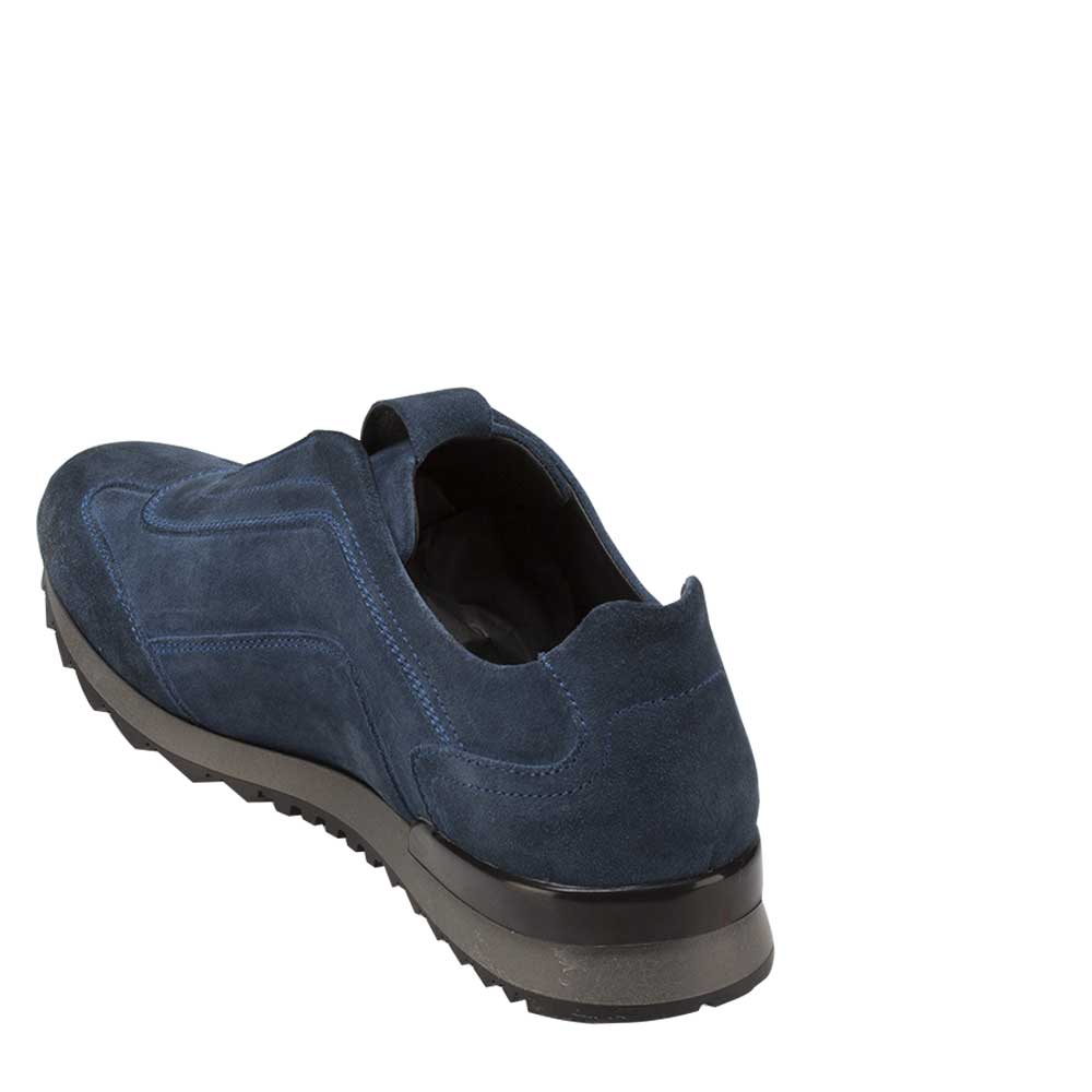 Bacco Bucci Zidane Blue Athleisure Slip On Shoes