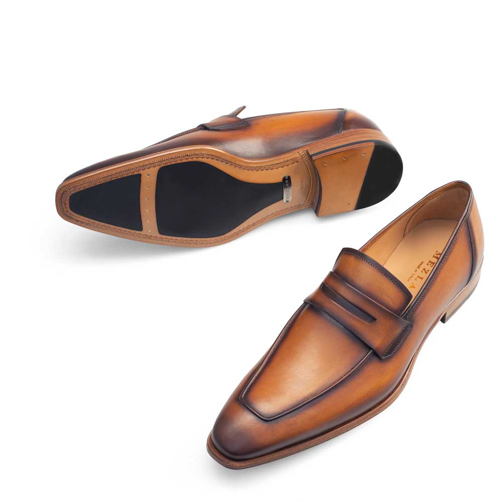 Mezlan Ginza Shoes in Cognac