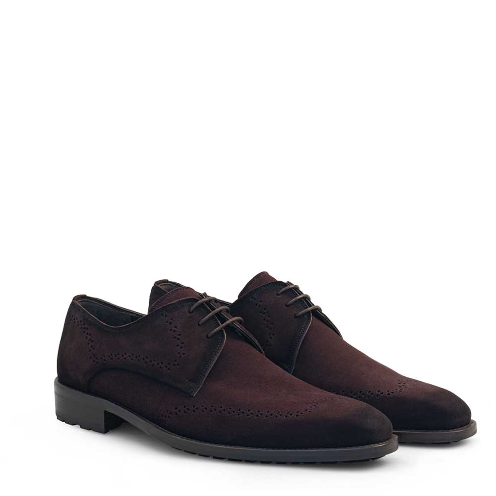 20977 Suede Vibram Derby