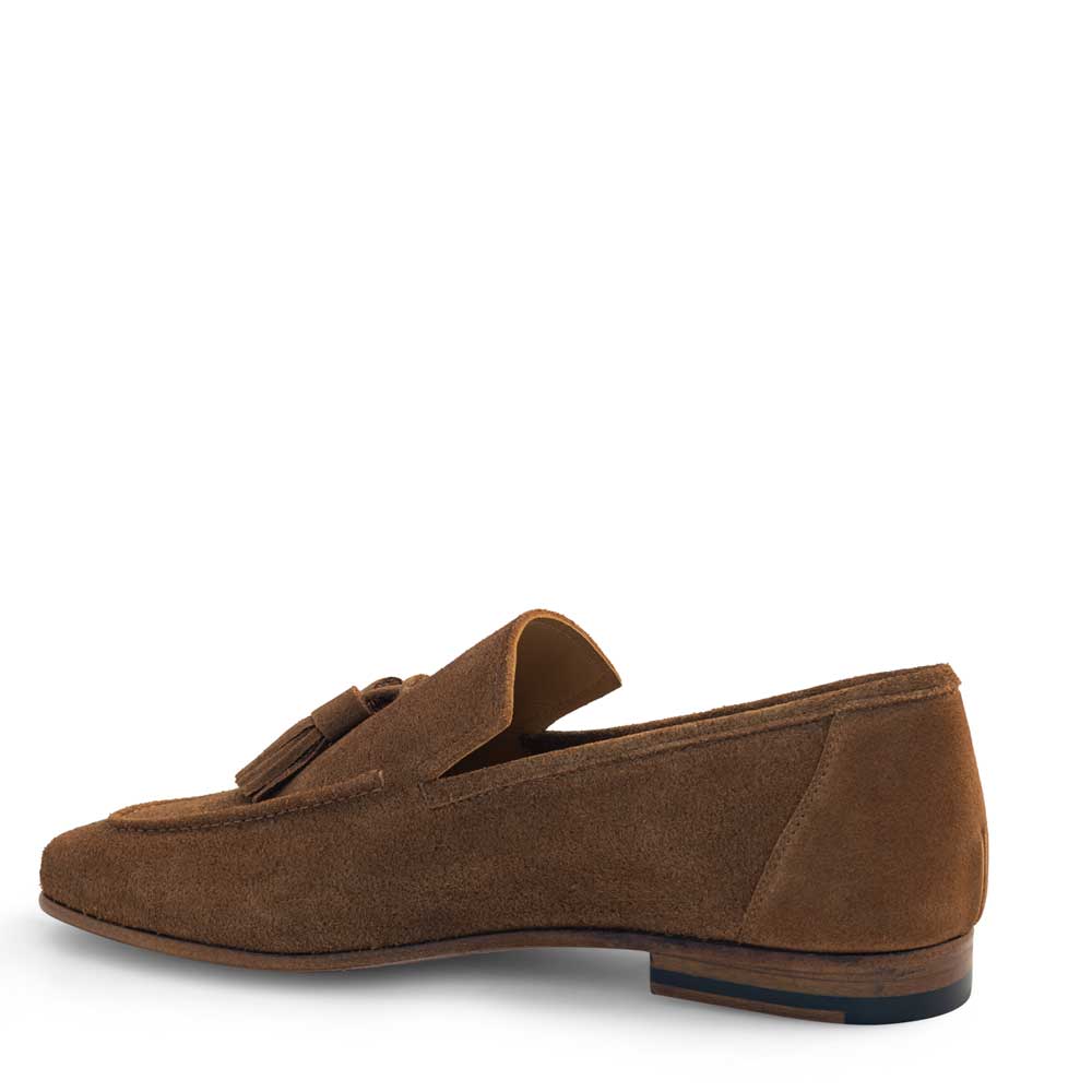 Suede Tassel Loafer