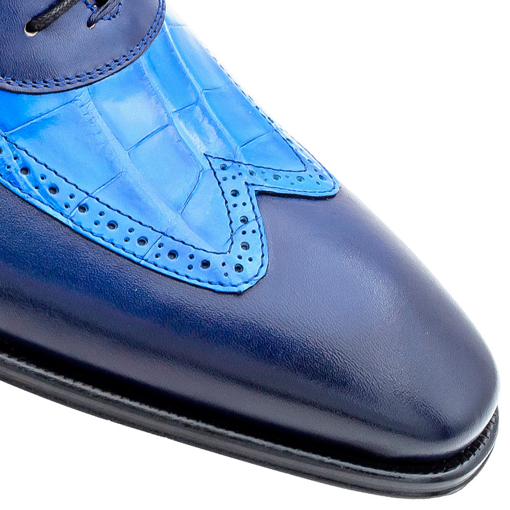 Two-tone Calf/Alligator Oxford