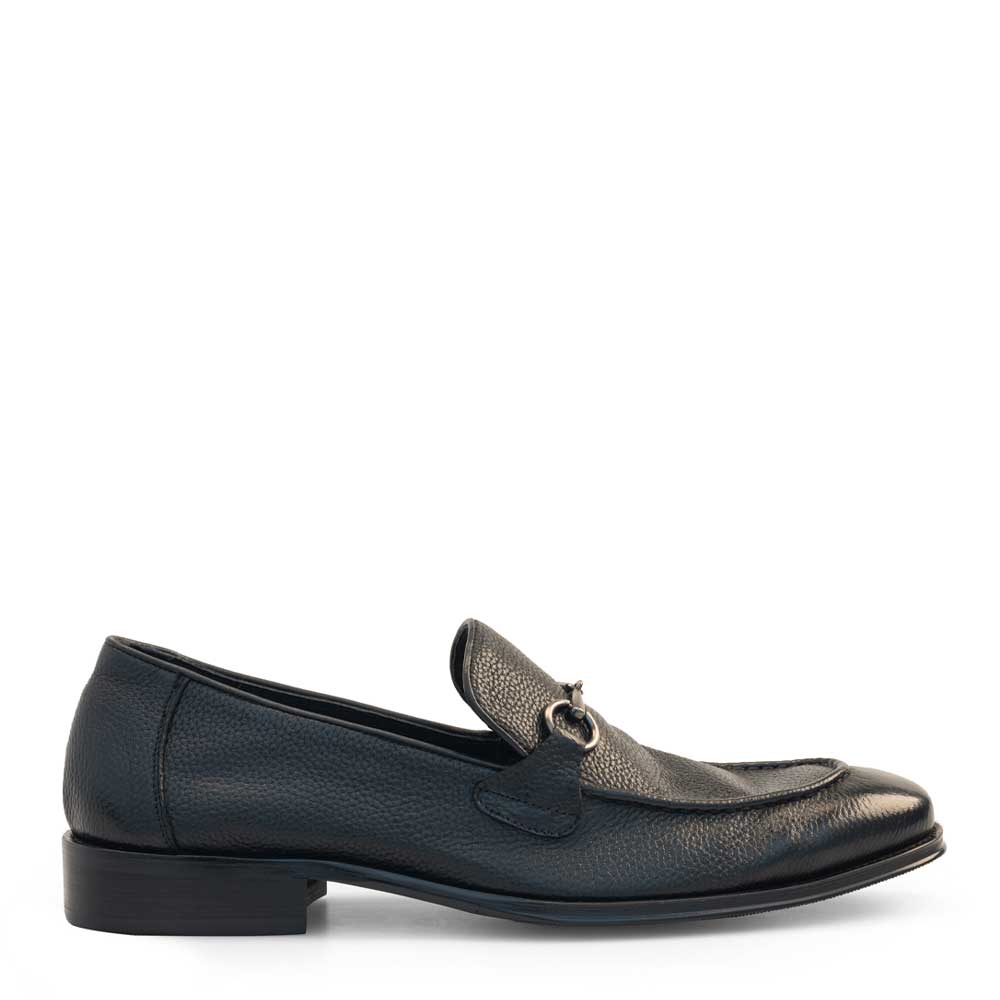 Tumbled Calf Apron Toe Loafer – Mezlan Warehouse